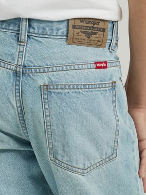 Faded Heritage Husky Straight Jeans in Heritage Husky