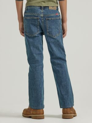 Boy's Wrangler® Five Star Classic Stretch Bootcut Jean (4-7) in Wasteland