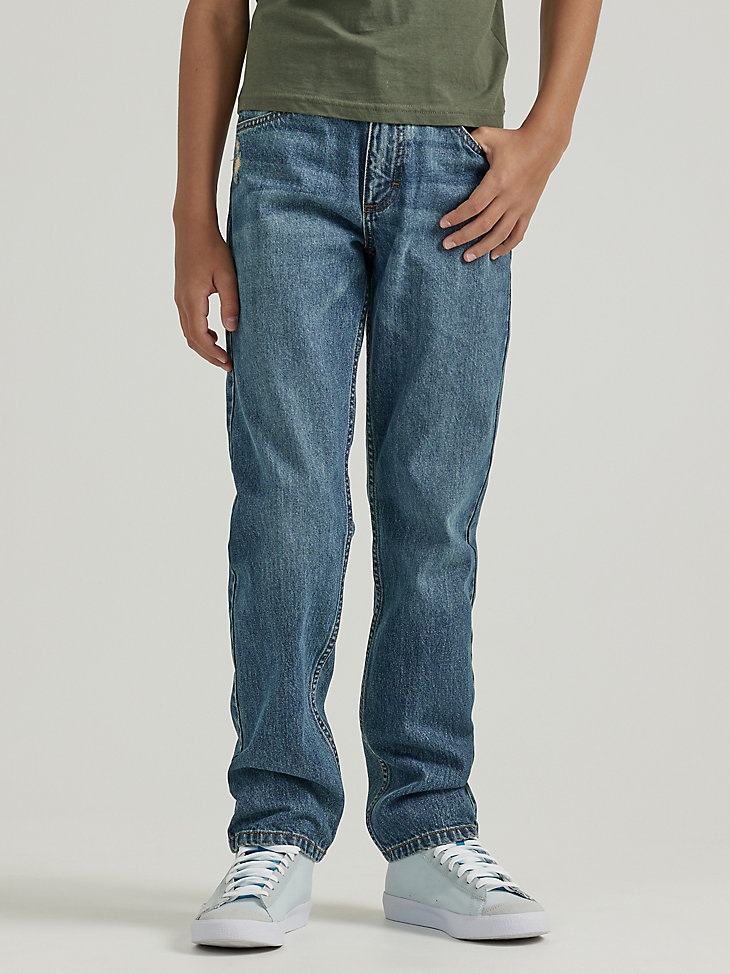 Boy's Relaxed Fit Tapered Jean (4-7) in Outlaw Blue alternative view