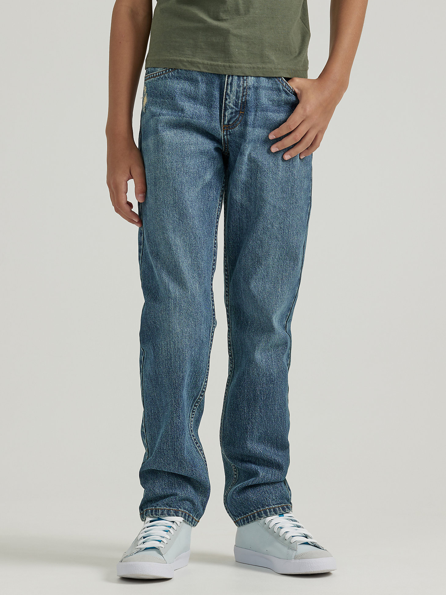 Boy's Relaxed Fit Tapered Jean (4-7) in Outlaw Blue alternative view 1