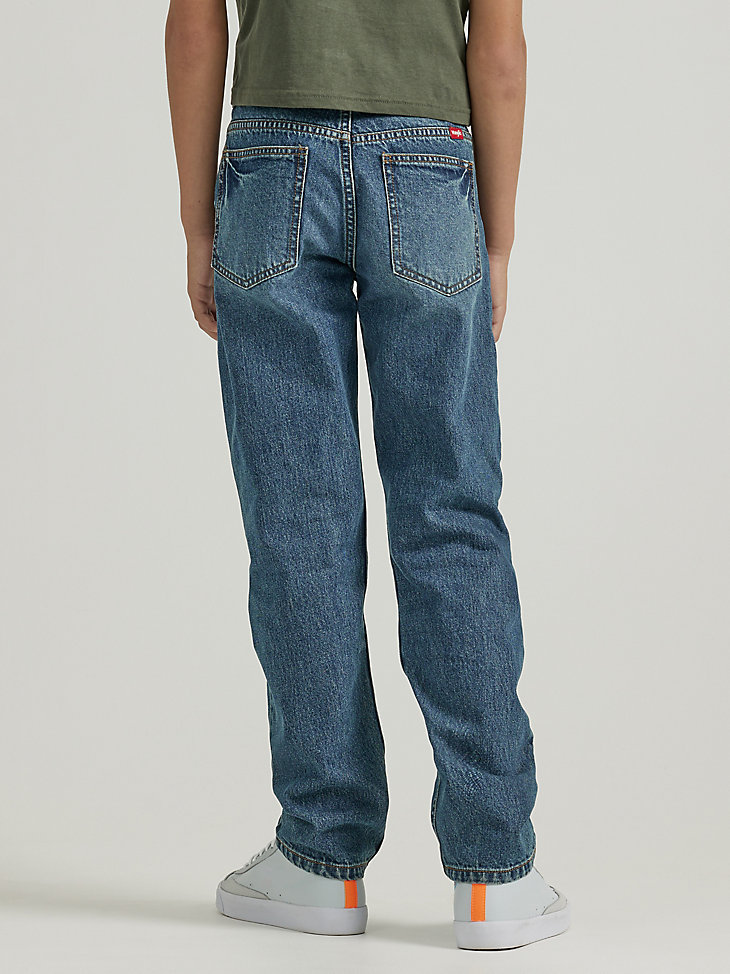 Boy's Relaxed Fit Tapered Jean (4-7) in Outlaw Blue alternative view 2