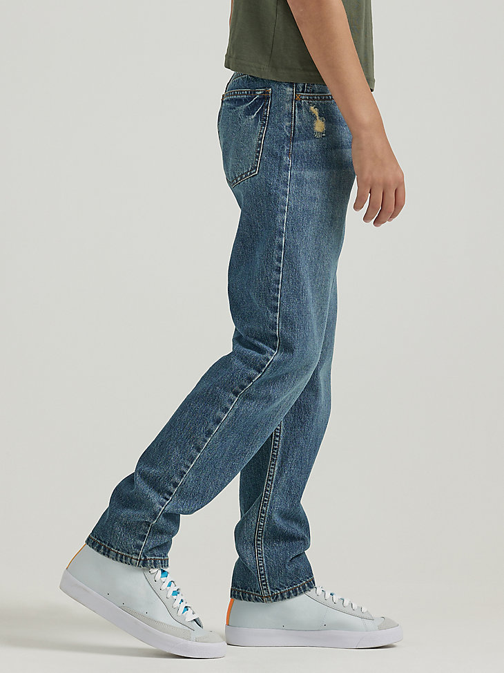 Boy's Relaxed Fit Tapered Jean (4-7) in Outlaw Blue alternative view 4
