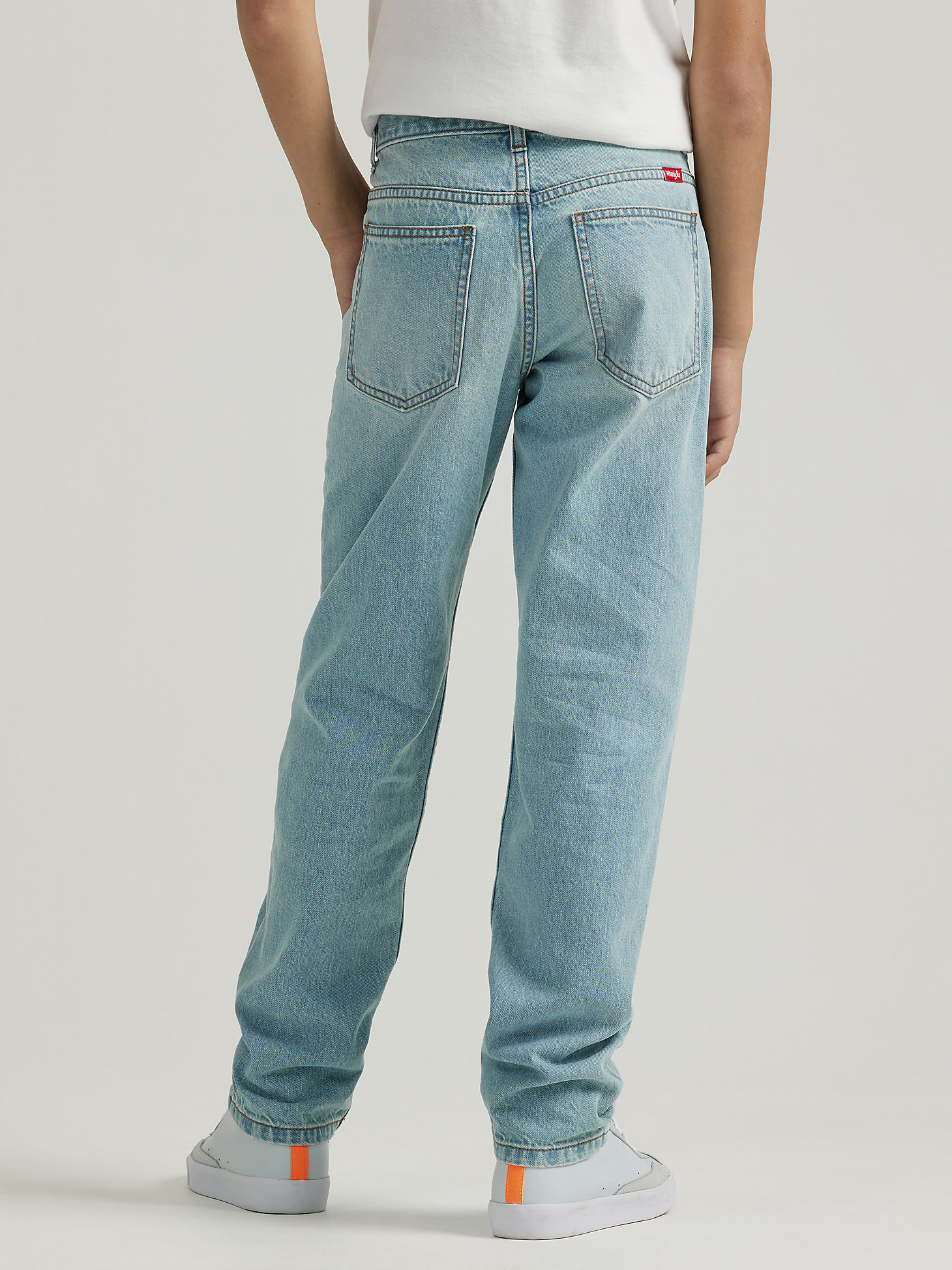 Boy's Relaxed Fit Tapered Jean (8-16) in Dusty Blue alternative view 1