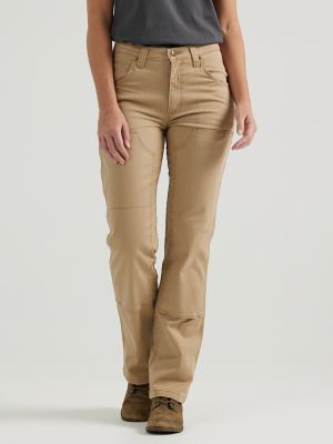 Wrangler Reinforced Softshell Pant - Segunda Mano Pantalones de senderismo  - Mujer - Beige - US 28