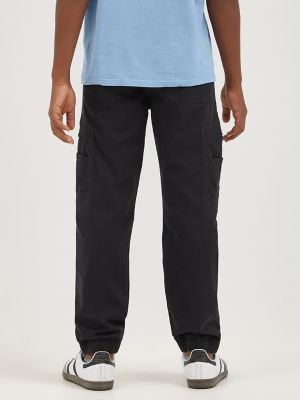 Boy's Wrangler® Free To Stretch Gamer Cargo Pant (8-16) in George Black