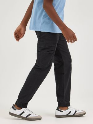 Boy's Wrangler® Free To Stretch Gamer Cargo Pant (8-16) in George Black