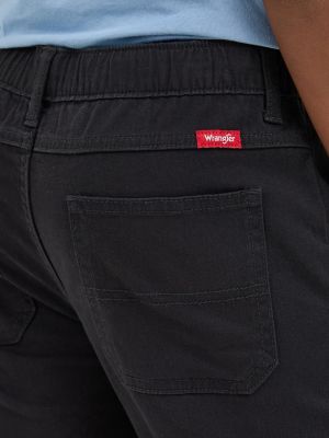 Boy's Wrangler® Free To Stretch Gamer Cargo Pant (8-16) in George Black