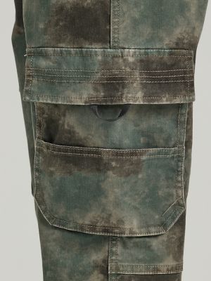 Boy's Loose Fit Cargo Jogger (4-7) in Blurred Camo Forest alternative view 6