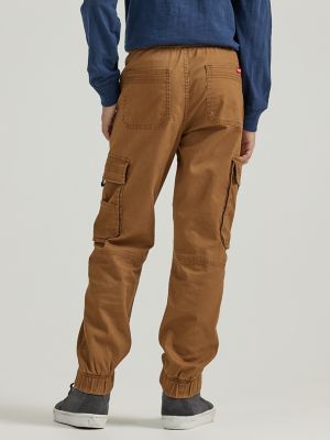 Boy's Loose Fit Cargo Jogger (8-16) in Dachshund Brown alternative view