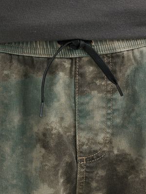 Boy's Loose Fit Cargo Jogger (8-16) in Blurred Camo Forest alternative view 9
