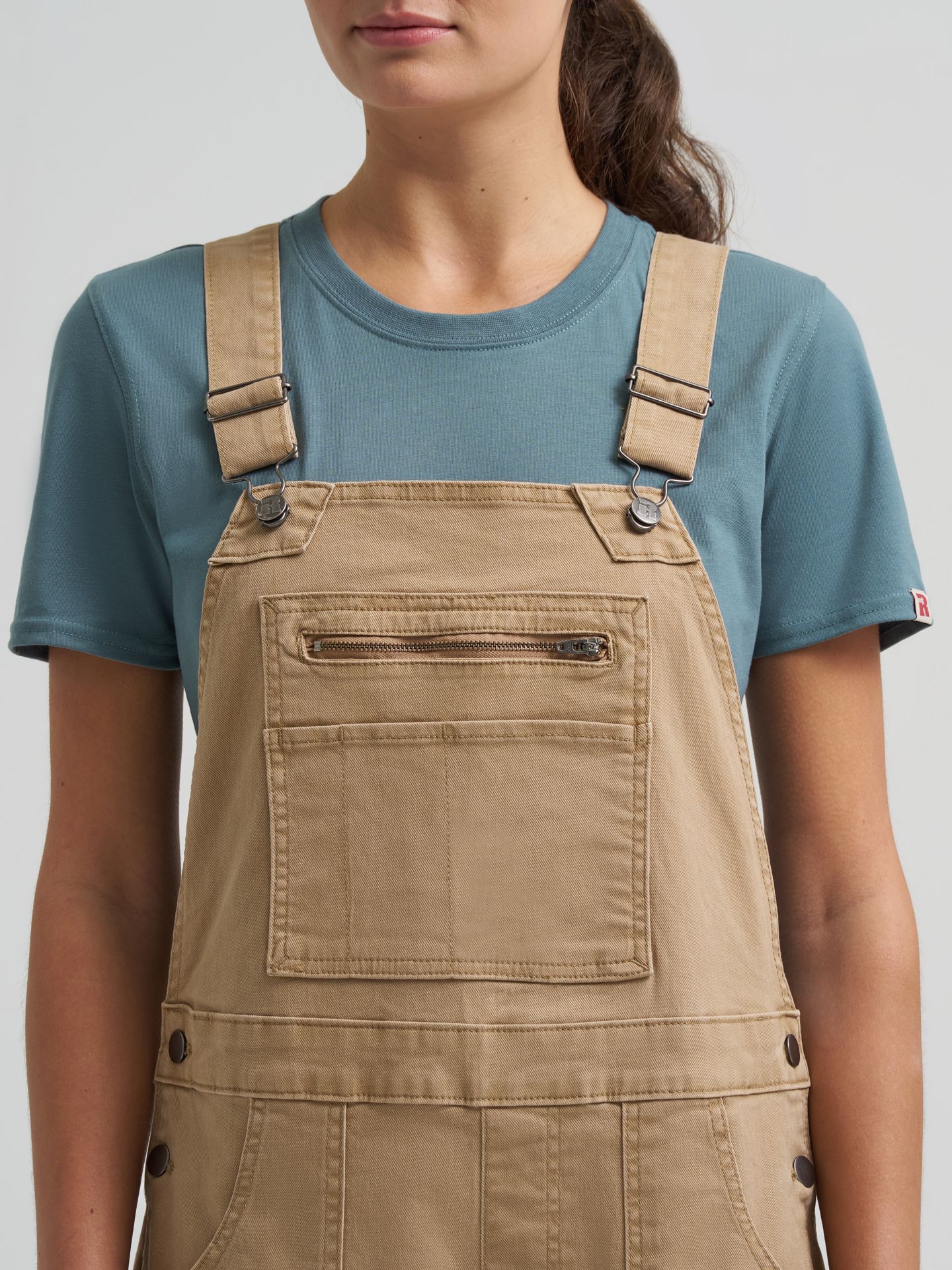 Женский комбинезон Wrangler Riggs Workwear® Relaxed Work Overall, цвет: Tigers Eye — фото 5