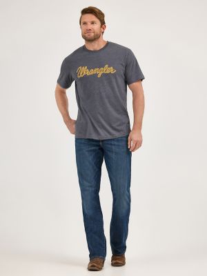 Men's Wrangler® Rope Logo T-Shirt in Asphalt alternative view
