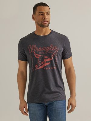 wrangler printed shirts