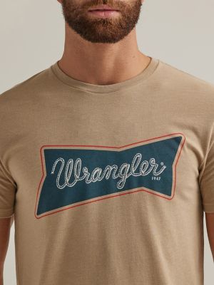 Wrangler heren icons shirt, blauw (New 301), M