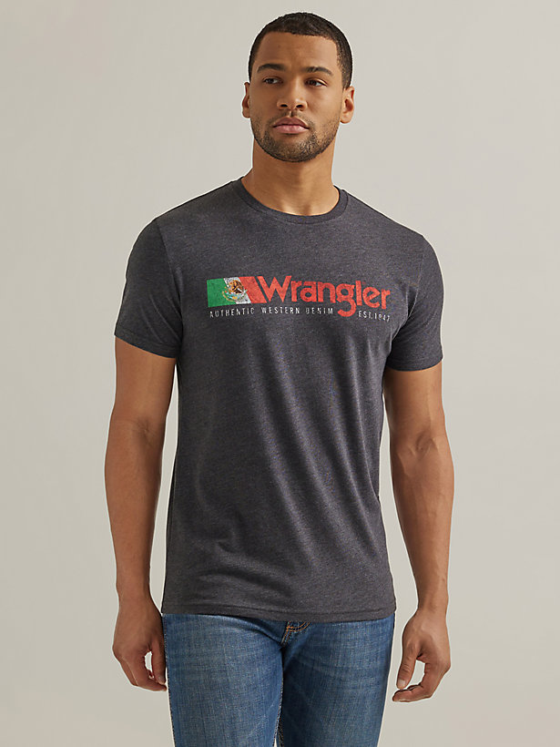Wrangler Mexico Flag Logo T-Shirt