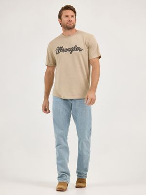 Men's Wrangler&reg; Rope Logo T-Shirt in Trenchcoat alternative view