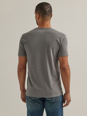 Wrangler Men's Rodeo Nationals Graphic T-Shirt, Gray