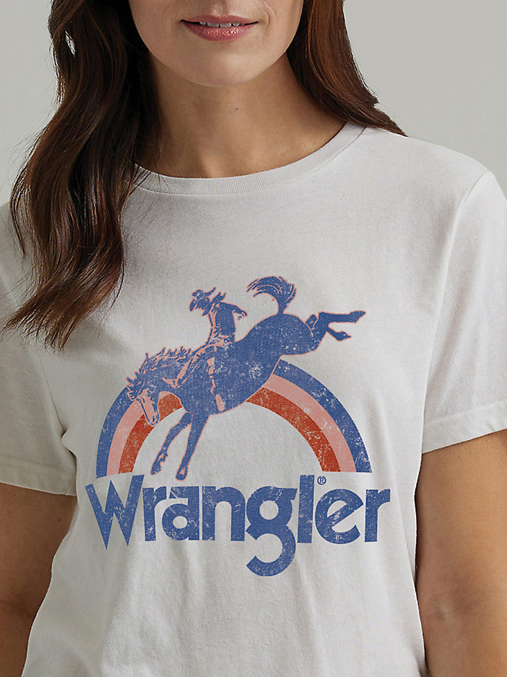 Women's Wrangler Nostalgia Logo Regular Fit Tee