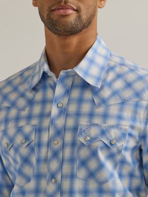 Short Sleeve Western Shirt in Light Stone | Men | Wrangler®