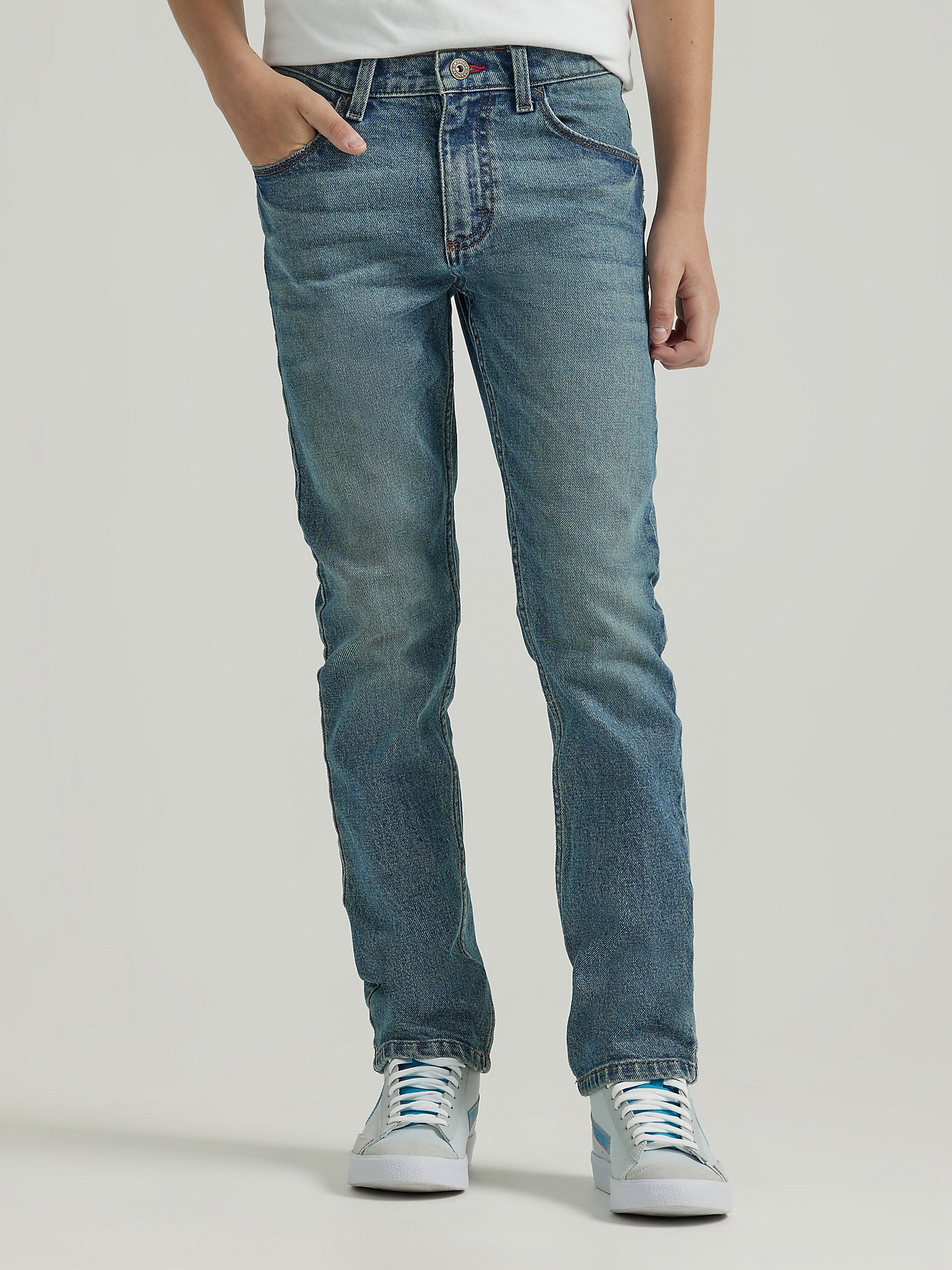 Boy's Indigood Slim Fit Jean (8-16) in Frontier main view