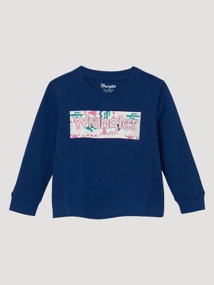 Girls store navy sweatshirt