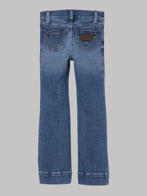 Girl's Wrangler&reg; Trouser Jean (4-18) in Embry
