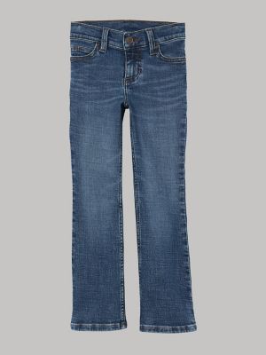 Bootcut Low Jeans - Denim blue - Kids