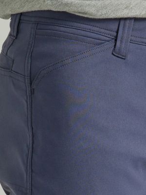 Men's Wrangler® Flex Waist Outdoor Cargo Pant in Blue Nights alternative view 3