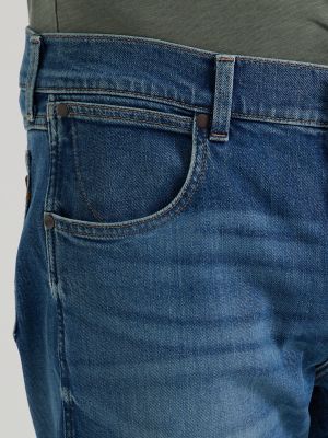 Wrangler BARREL - Relaxed fit jeans - moon shine/dark-blue denim