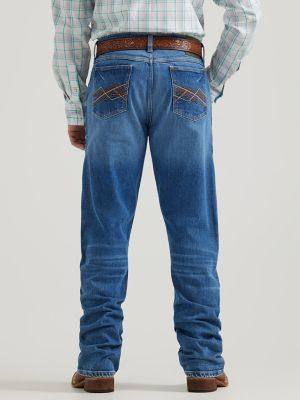 Wrangler Men's Slim Fit Flame Resistant Jean, Prewash, 27x32 : :  Clothing & Accessories