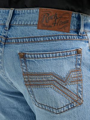 Men's Wrangler Rock 47 Slim Fit Bootcut Jeans - Concert