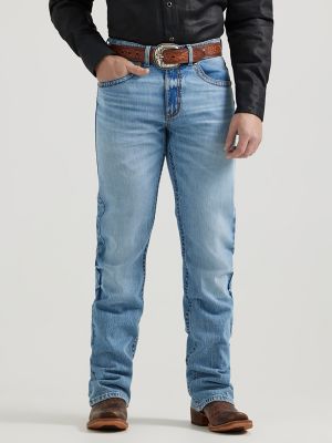 Men's Rock 47® by Wrangler® Slim Fit Bootcut Jean in Old Maple