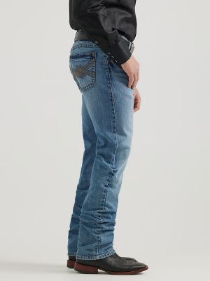 Rock 47 Slim Fit Bootcut Leg Jeans in Six Strings by Wrangler 112325805