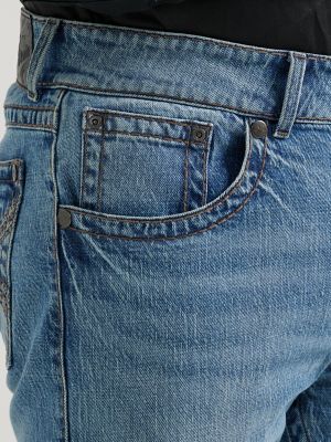 Wrangler Straight leg jeans - blue denim 