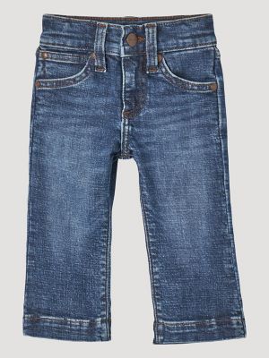 Little Boy's Stitched Pocket Bootcut Jean
