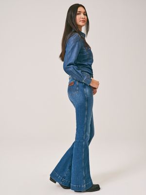 Wrangler x Barbie™ Retro High Rise Trouser Jean, JEANS