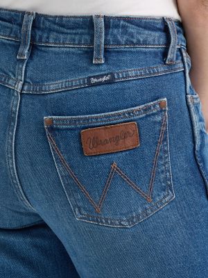 Vintage Wrangler Jeans Blue Denim High Waisted Men Women Wrangler