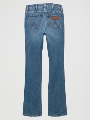 Women's Wrangler Retro&reg; Bailey High Rise Bootcut Jean in Ember alternative view 7