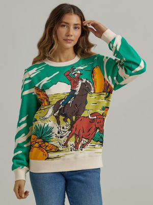 Sweatshirt graphic online womens