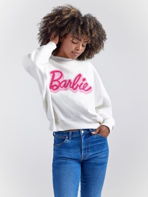 Women's Barbie Logo Print Graphic Sweatshirt - Pink 3x : Target