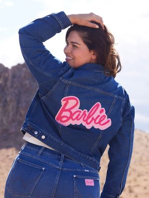 Wrangler x Barbie™ Girl's Western Sherpa Jacket, Girls GIRLS