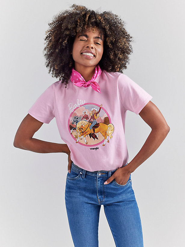 Wrangler x Barbie™ Cowgirl Graphic Reg Fit Tee
