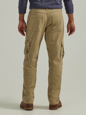 Wrangler Men's Fleece Lined Cargo Pants 