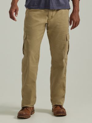 New Wrangler Men's Fleece Lined Pants All Sizes Gray Color Warm Winter