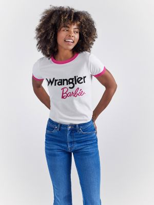 Wrangler x Barbie Slim Ringer Tee