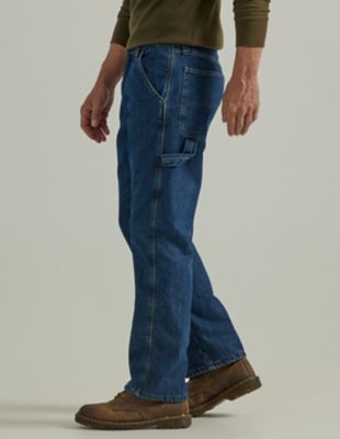 Lined Regular Fit Denim Carpenter Jeans