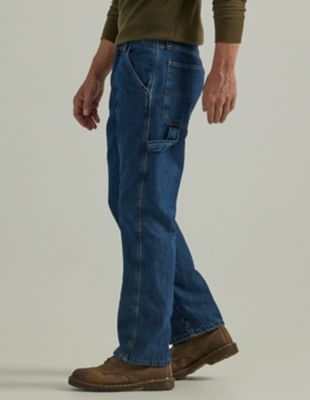 Full Blue 90304LW Men's Flannel Lined Carpenter Jean