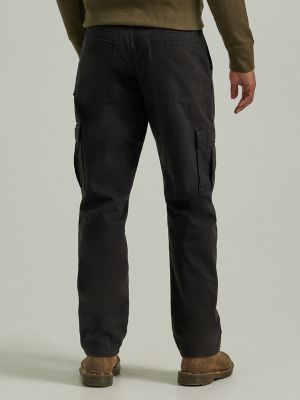 NWT MEN'S Wrangler Fleece Lined Cargo Relaxed Fit Camo Pants 70FEW Phone  Pocket