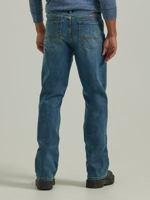 Mens Wrangler 5 Star Relaxed Fit Jeans Premium Denim