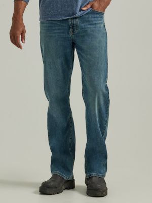 Men's wrangler boot cut on sale jeans